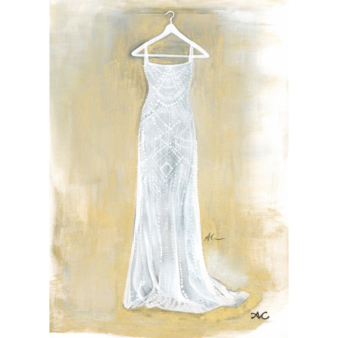 BRIDAL DRESS PAINTINGS